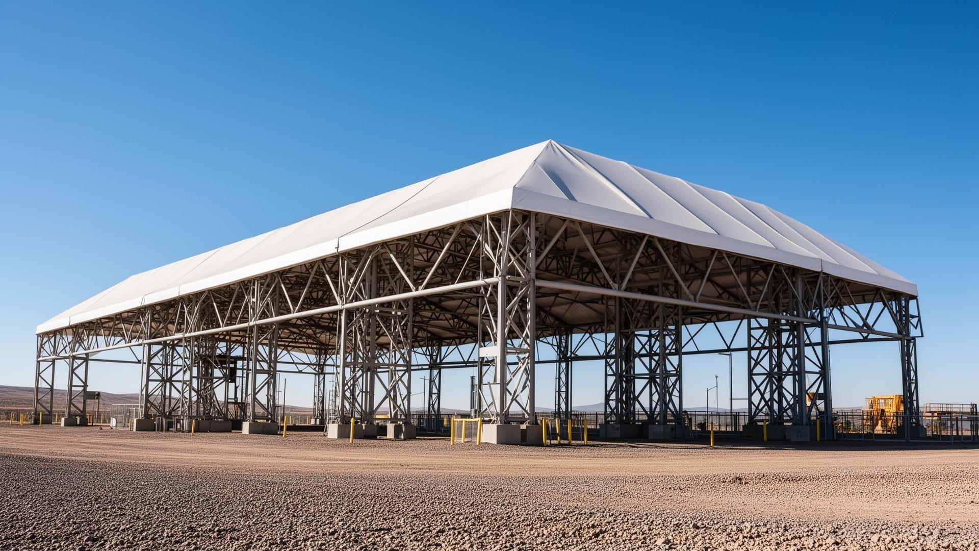 Industrial Fabric Buildings installed in Ontario by Building Depot