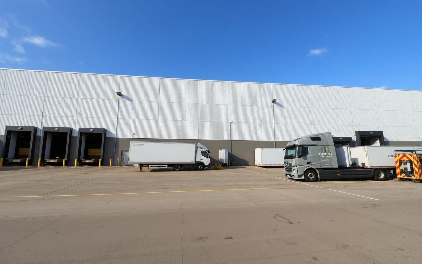 Fabric commercial warehouse installed in Ontario by Building Depot
